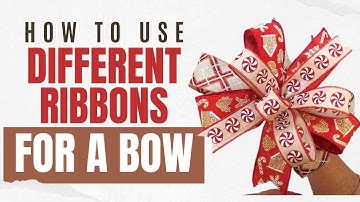 Easy DIY Multi Ribbon Bow | How To Pick Ribbons For Your Bows