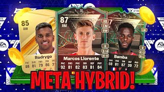 OVERPOWERED BEST POSSIBLE CHEAP 250K/300K/350K COIN META HYBRID (FC 24 SQUAD BUILDER) EVOLUTIONS