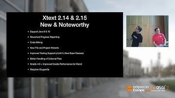 Quo Vadis Xtext? | EclipseCon Europe 2018