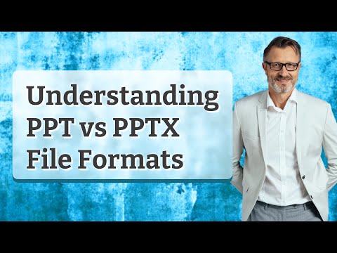 فيديو: ما هو الفرق بين ملفات PowerPoint PPT PPTX و PPS Ppsx؟