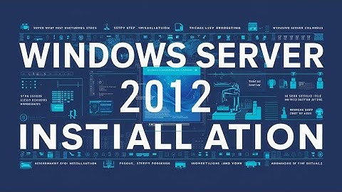 windows server 2012r2 installation