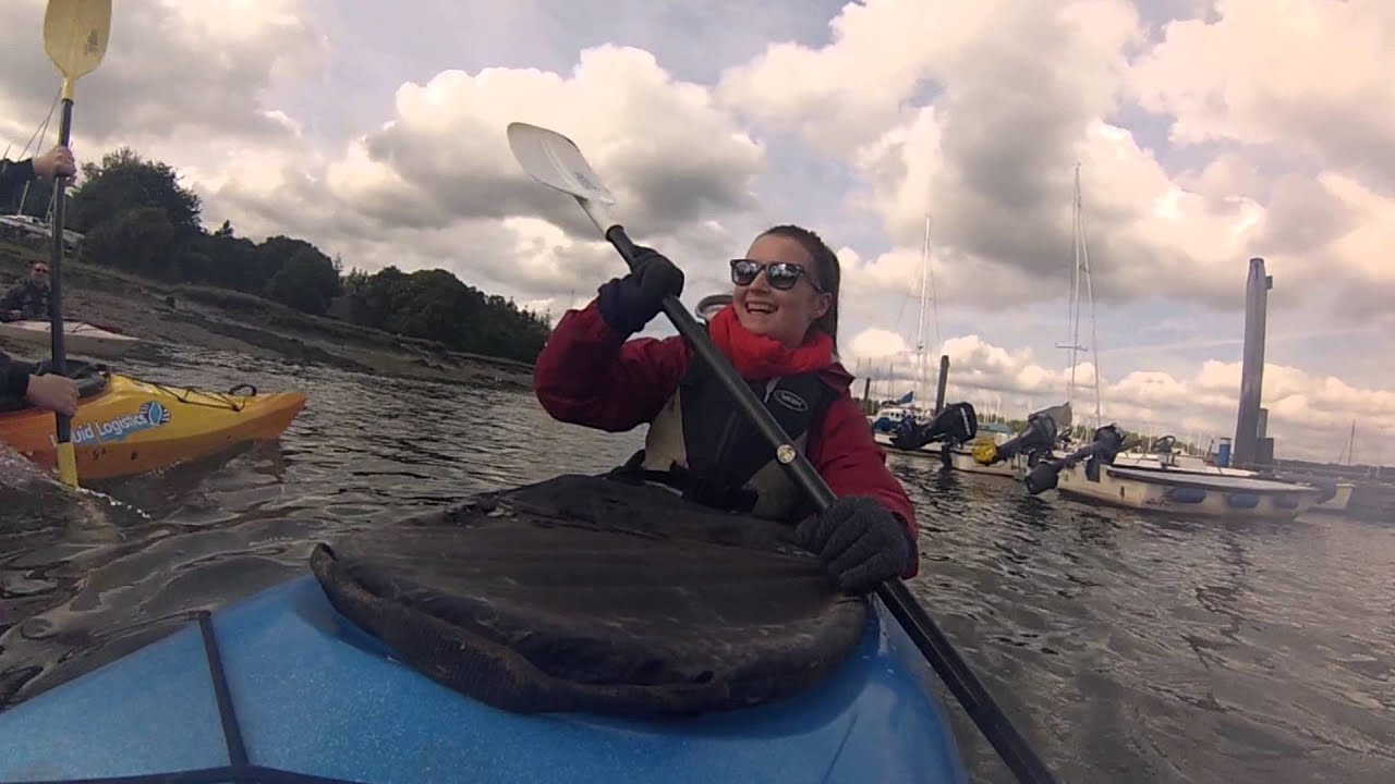 Kayaking on Beaulieu River YouTube