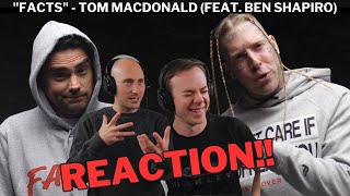REACTION | "Facts" - Tom MacDonald (feat. Ben Shapiro)
