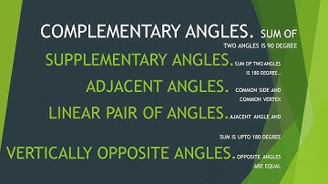 linear pair of angles