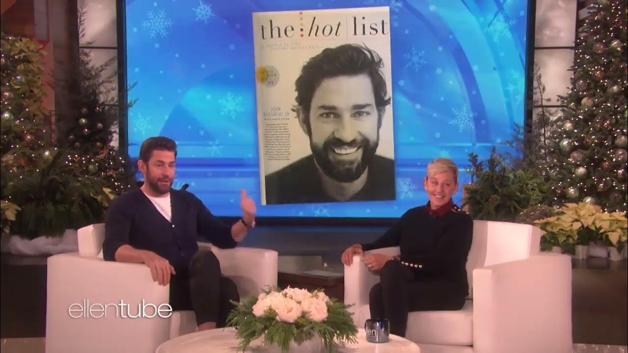 John Krasinski What to say to compliments YouTube