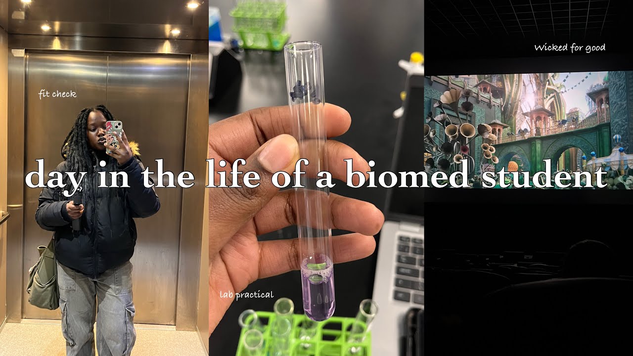 uni vlog: day in the life of a biomedical science student 