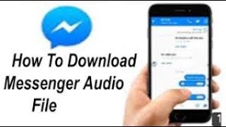 How to download a Music file or Audio from Messenger|Telugu,English[subtitles]|| screenshot 4
