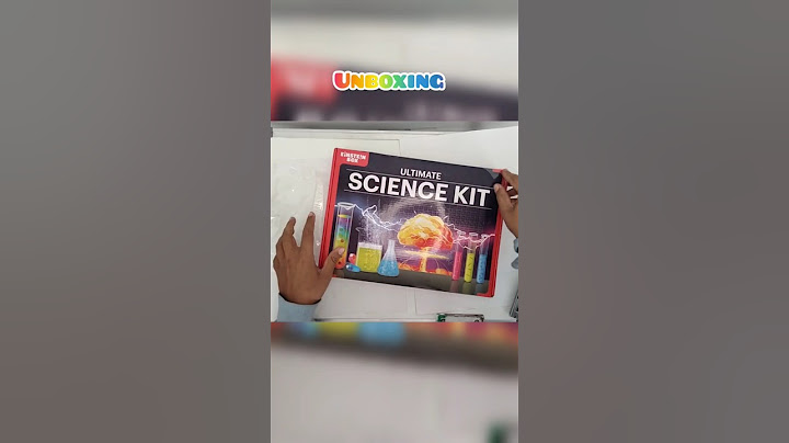 Einstein box Ultimate Science Kit having 100 experiment Unboxing #experiment #unboxing #diy