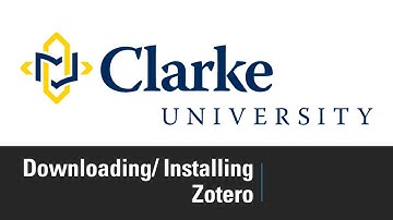 Downloading & Installing Zotero