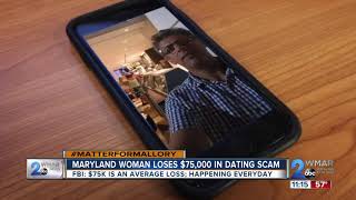 Victim of romance scam cheated out of $75,000 after meeting the 