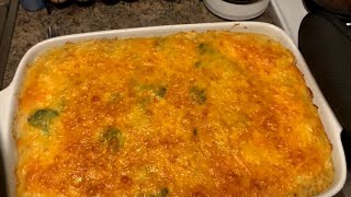 Soul Food Broccoli And Cheese Casserole With Rice Recipe