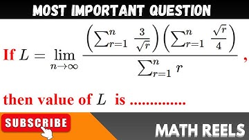 Limit (JEE/XI/XII) Question | Solution by Er. Pradeep Sinha(B.Tech., IIT-BHU)