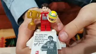 Lego Mclaren M4/4 & Ayrton Senna. Instagram: dinuchristian8