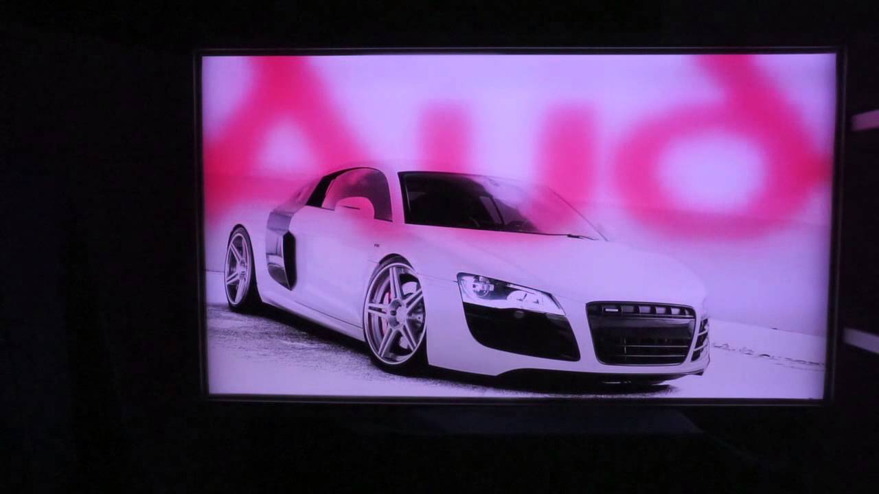 Audi dynamischer Lichtkasten mit Ton