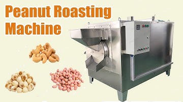 Continuous Peanut Roasting Machine | High Capacity Nut Roaster #peanut #groundnut #roast