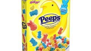 Limited Edition Peeps cereal review.