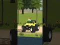 Modify mahindra thar 😈( Gadhi wala game) indian simulator game # yellow thar stunt game