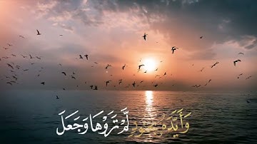 " لَا تَحْزَنْ إِنَّ اللَّهَ مَعَنَا ۖ  "| التوبة الآية ٤٠، للقارئ عبد الرحمان مسعد