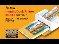 Kodak dock plus instant photo printer