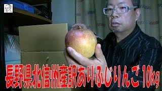 長野県北信州産訳ありふじりんご10kg