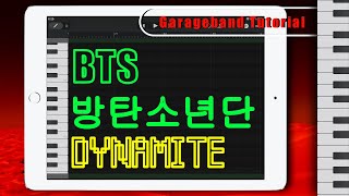 Garageband App Tutorial BTS (방탄소년단) – Dynamite Midi Notes Song Remake Cover Remix | iPad/iPhone iOS screenshot 4