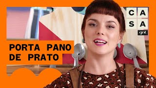 Pendurador de panos de prato feito com colheres! | Faça Você Mesmo | Thalita Carvalho