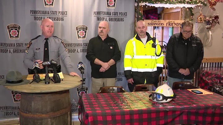 PA State Police update on search for woman who may have fallen into sinkhole