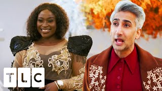 Self-Proclaimed Bridezilla Wants A Black Reception Dress | Say Yes To The Dress With Tan France
