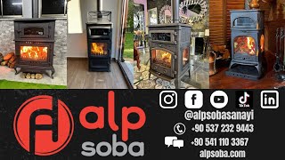 ALP SOBA SANAYİ Döküm Tuğlalı , Camlı , Füme Kuzine Soba İncelemesi