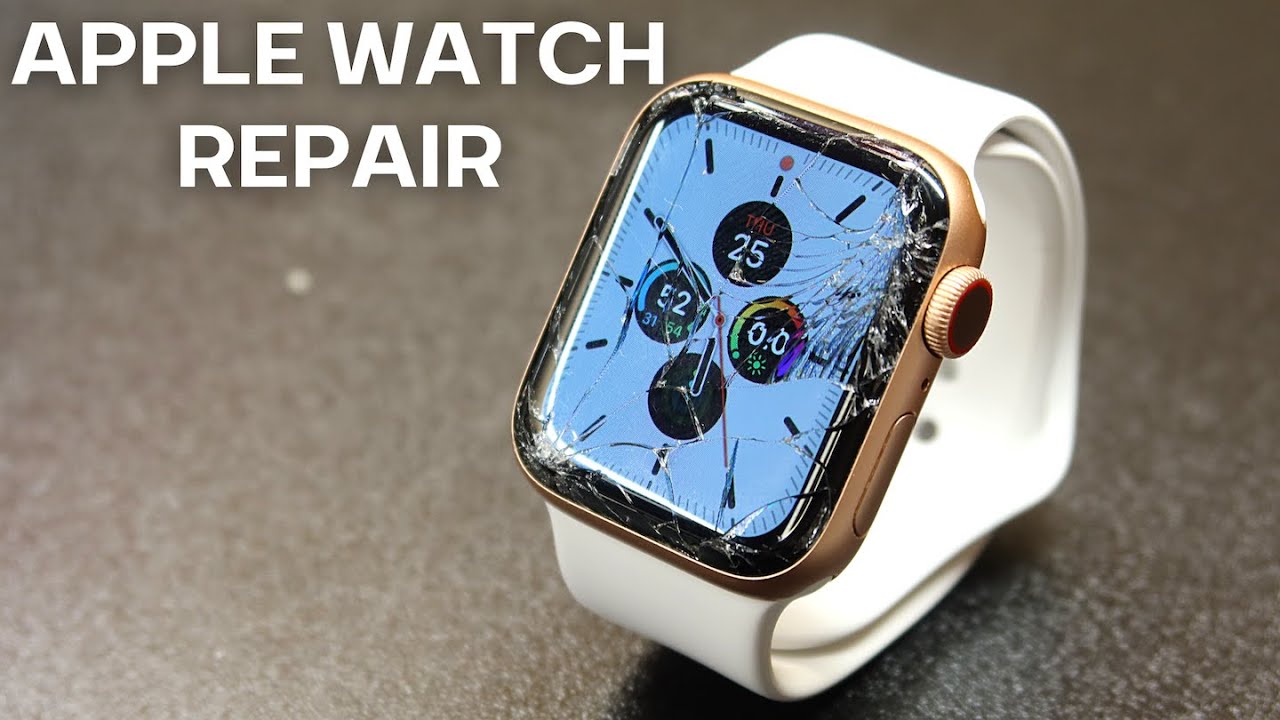 Apple Watch Series 4 Screen Repair | Fix Cracked Glass | Apple Watch Restoration