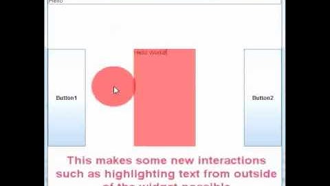 Bubble Cursors in Java Swing