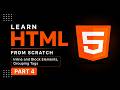 Learn HTML in 2026 (Beginner to Pro) in Hindi | Part 4