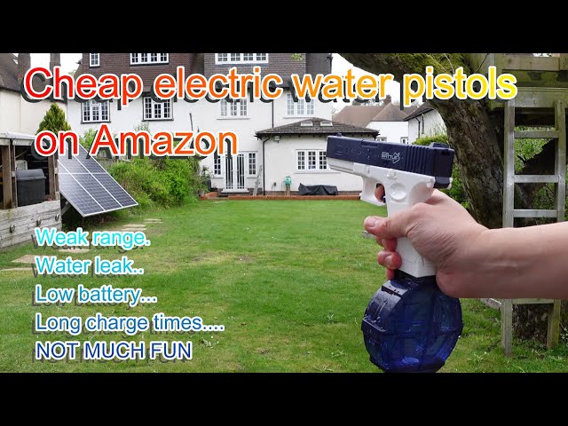 The Best Water Gun Ever! Spyra 2 - The Electric Water Rifle 