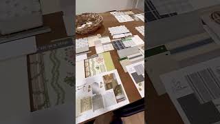 BTS before final selections. Remodeling is easier with the right design team. #DesignBuild #remodel