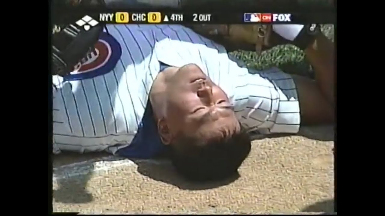 New York Yankees @ Chicago Cubs June 7, 2003 - Kerry Wood, Hee-Seop Choi, Roger Clemens, Eric Karros