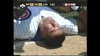 New York Yankees @ Chicago Cubs June 7, 2003 - Kerry Wood, Hee-Seop Choi, Roger Clemens, Eric Karros