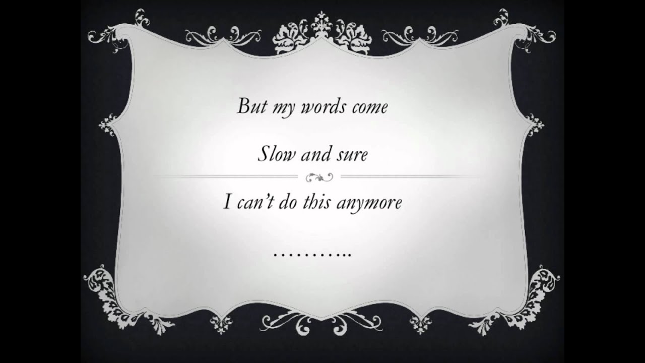 closure i can t do this anymore original version by where do i find this