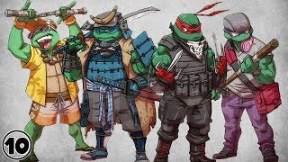 Top 10 Alternate Versions Of The Teenage Mutant Ninja Turtles