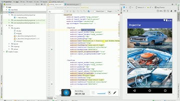 Udacity Android Basics Lesson 4.27 App Overview - Make your own card