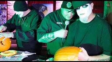 Day 2- Twiztid, Blaze Ya Dead Homie, & The R.O.C. enter a pumpkin carving contest Part 2 of 2