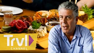 The Tastiest & CRAZIEST Meals of Season 8 | Anthony Bourdain: No Reservations | Travel Channel