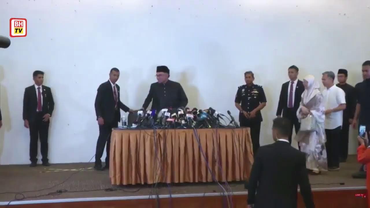 [LIVE] Press conference by 10th Prime Minister, Datuk Seri Anwar Ibrahim