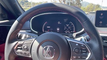JC How to change the look of the Gauge Display in a 2022 Acura MDX