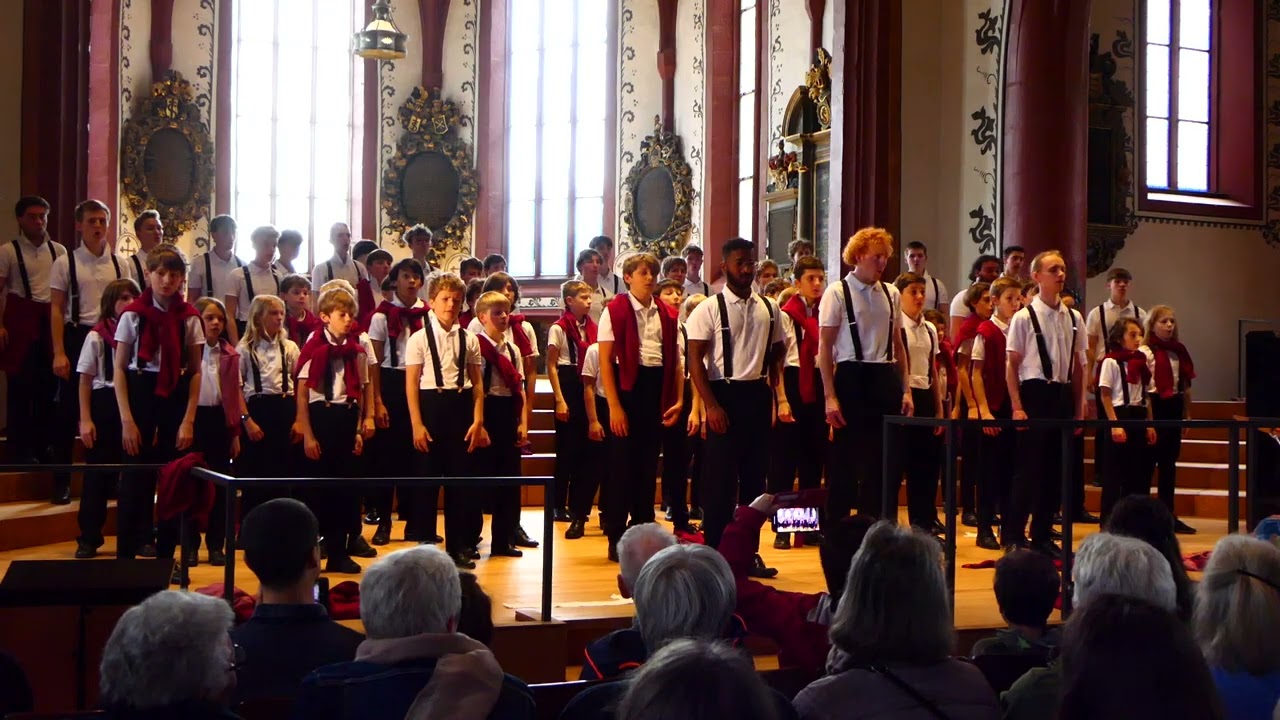 Knabenkantorei Basel / Swiss: Baba Yetu (Unser Vater) / EJCF Basel 2023