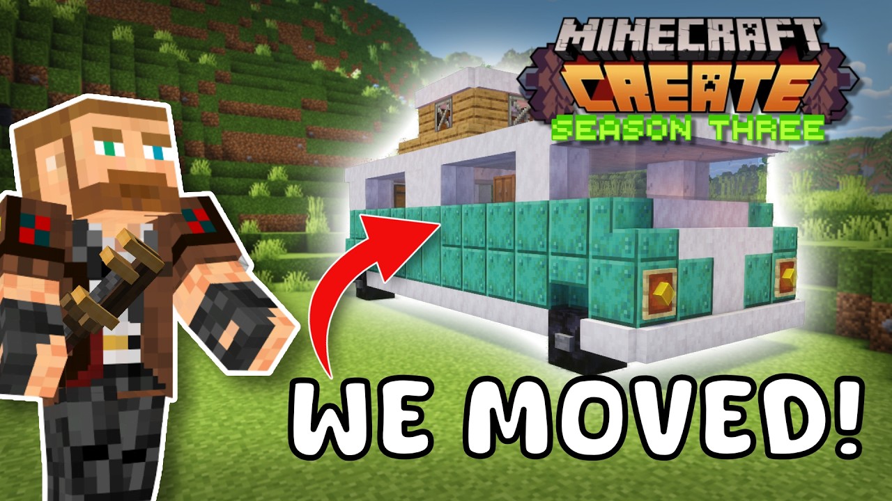 I Started a New Life In Minecraft Create
