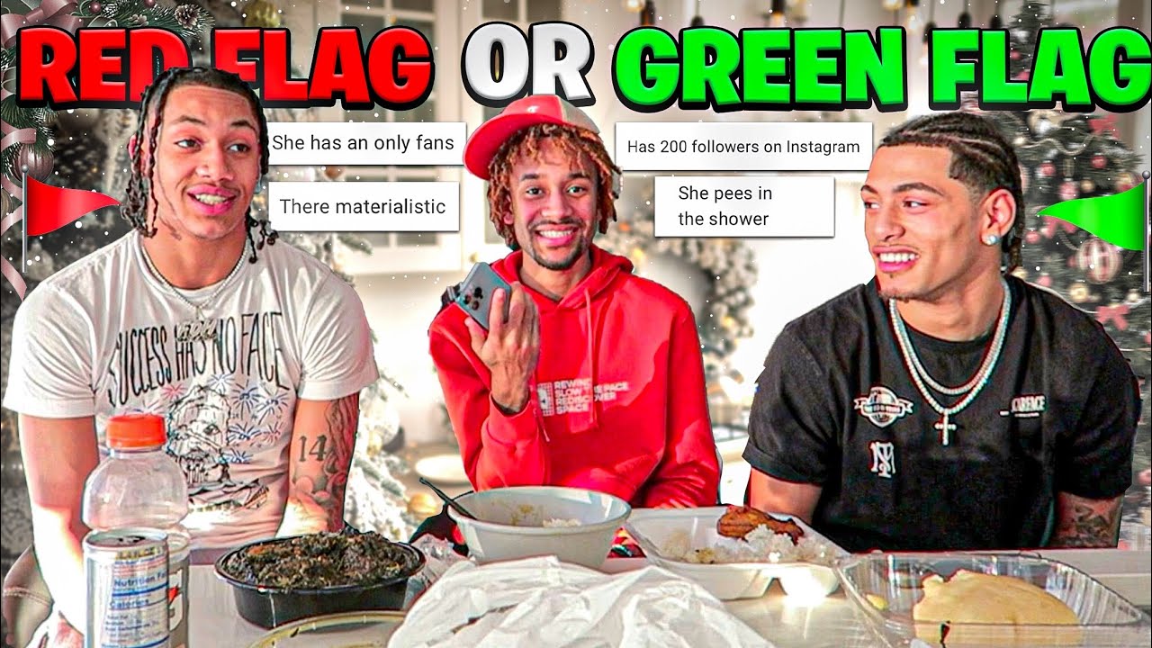 Is it a RED flag or GREEN flag? 🎄 FT. @Dejuanemccoy5771 @theylovedwills