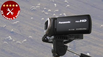 Camcorder 90X zoom - Panasonic HC V180  i ZOOM