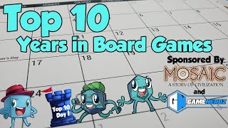 Top 10 Years in Board Games