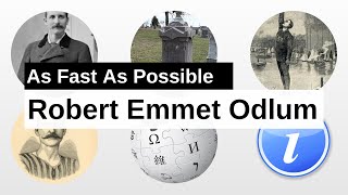 Robert Emmet Odlum As Fast As Possible