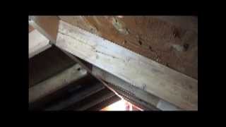 This video shows how to repair a split rafter. Very easy to do! With the proper tools, anyone can do this.